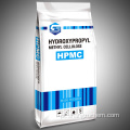 Uso de pó de vidraceiro hidroxipropil metilcelulose hpmc